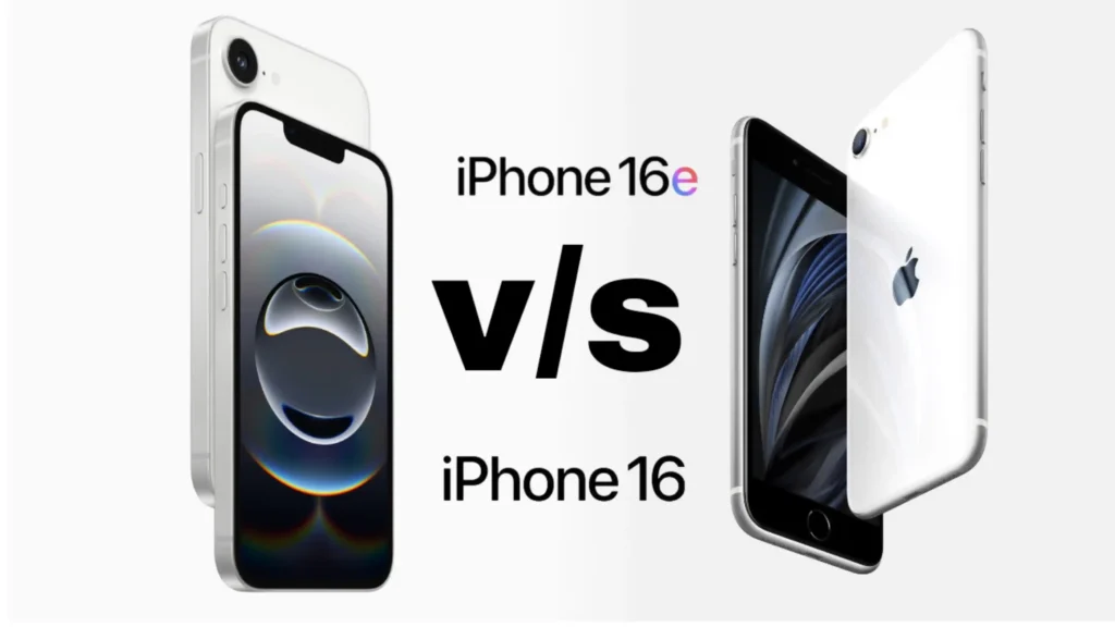 iPhone 16e vs iPhone 16