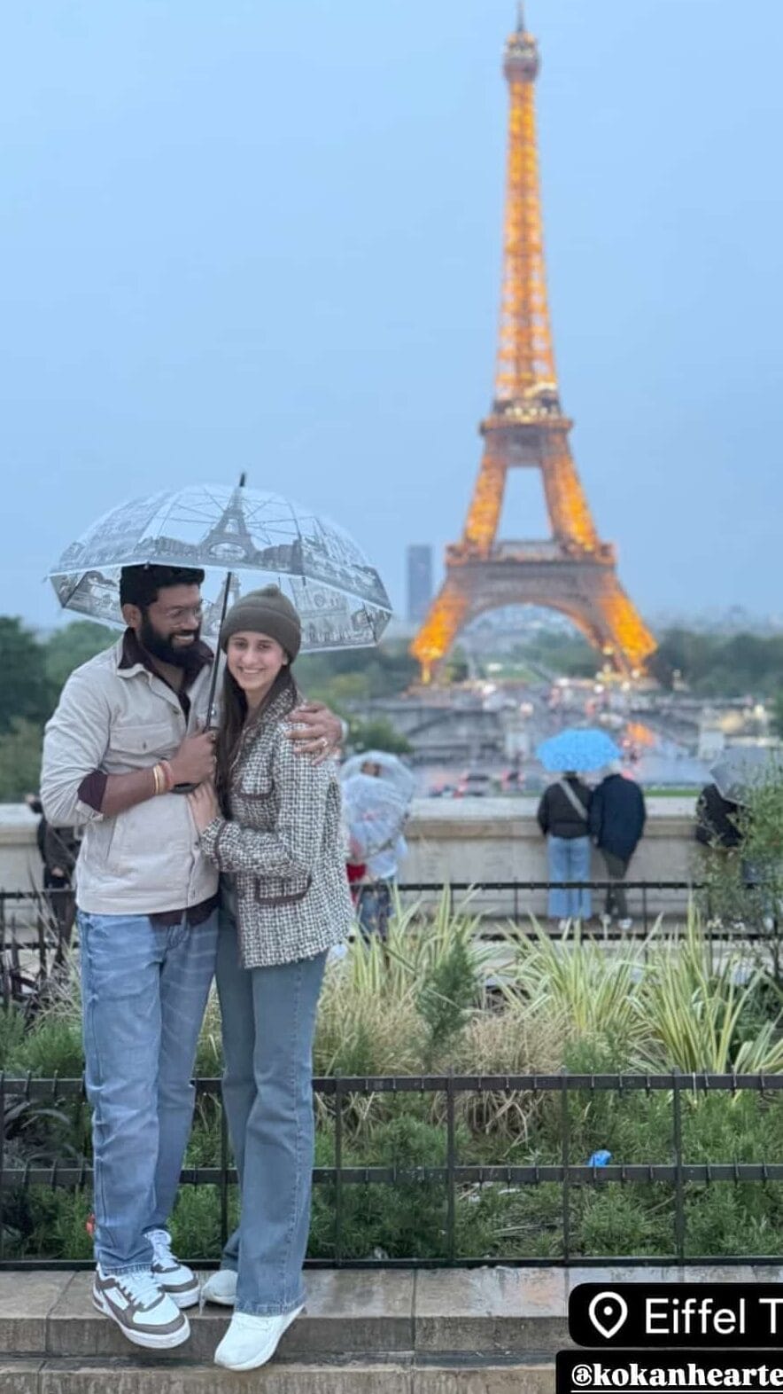 Ankita Walawalkar Eiffel Tower