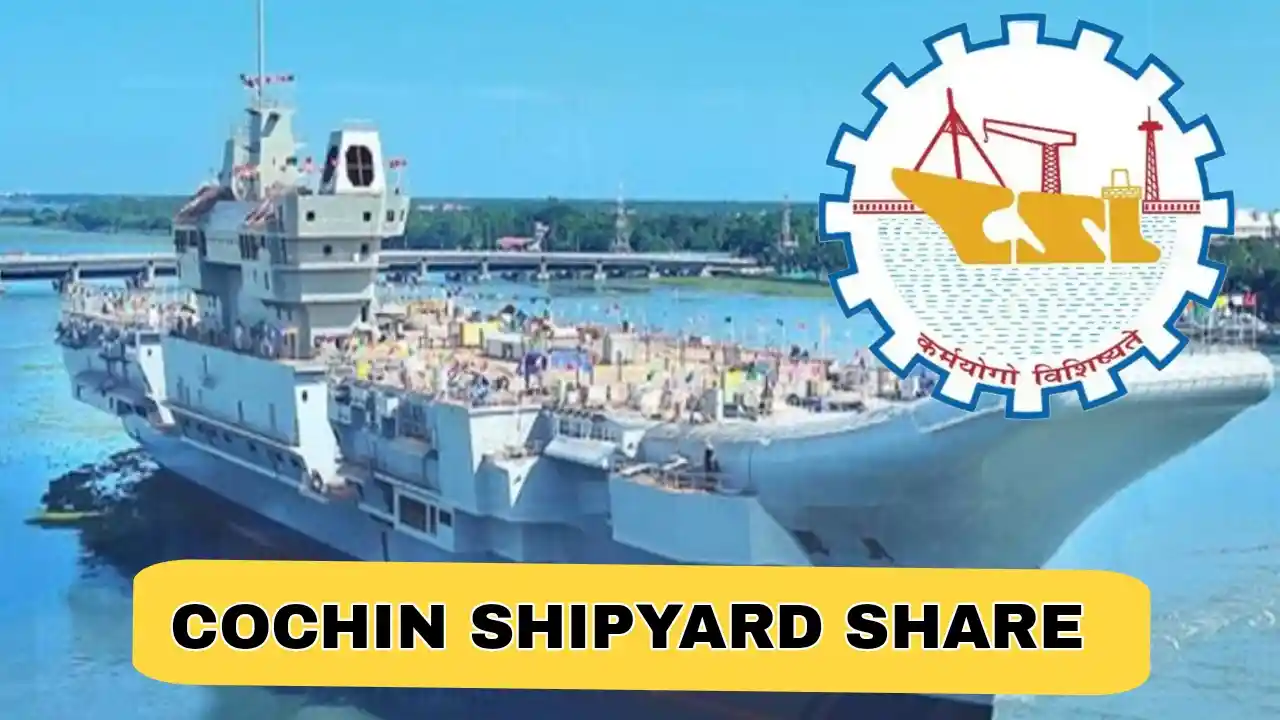 cochin shipyard share