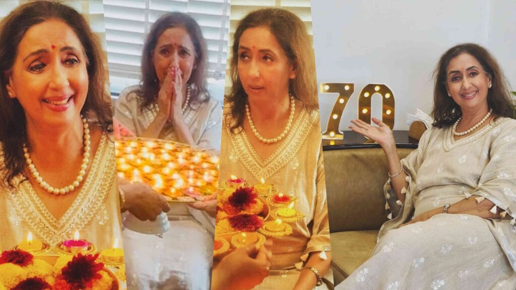 neena kulkarni celebrates 70th birthday
