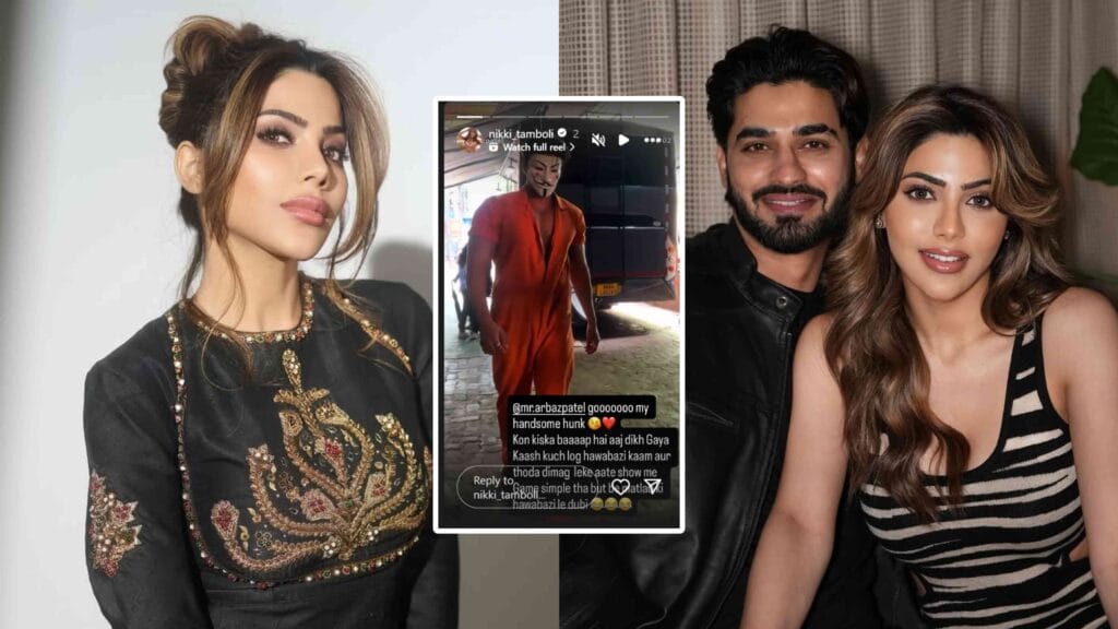 nikki tamboli supports arbaz slams trolls