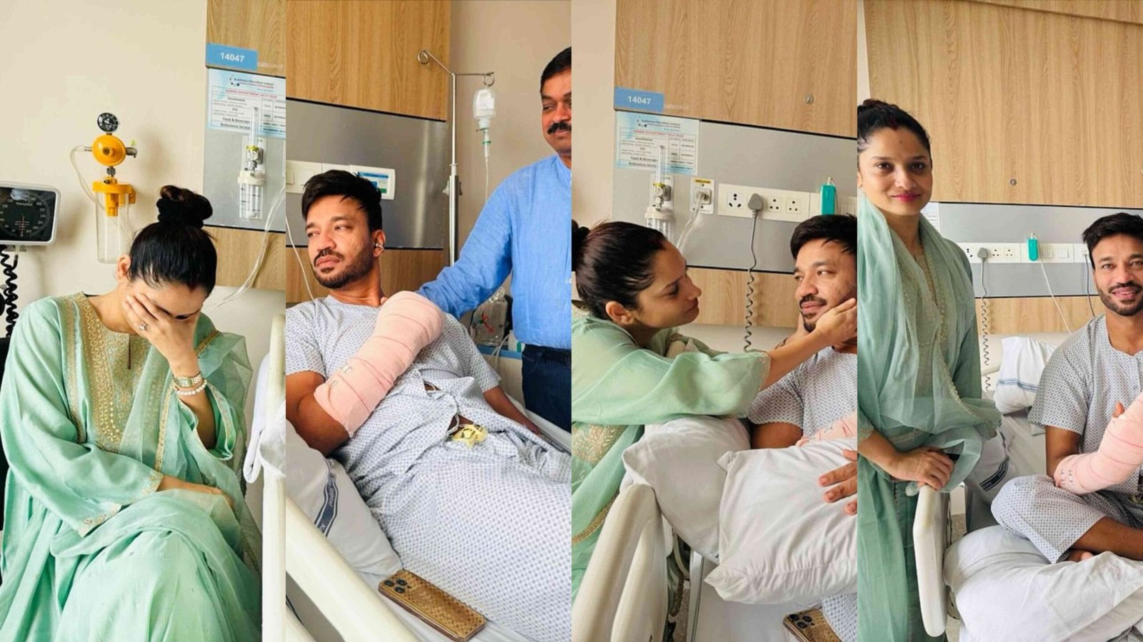 Ankita Lokhande husband accident