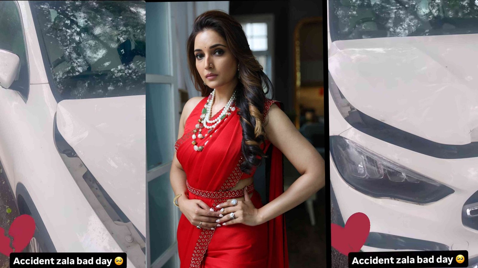 rupali bhosle car accident marathi news
