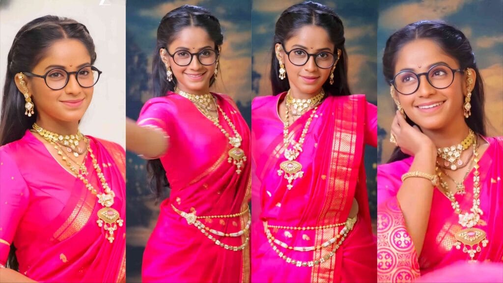 savalyachi janu savali prapti redkar navratri look