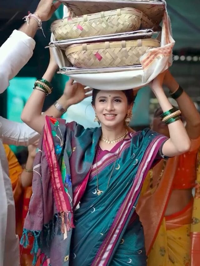 अंकिता वालावलकरचं लग्नानंतरचं पहिलं गौरीपूजन, Ankita Walawalkar Gauripuja After Marriage