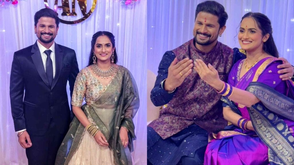 Nishad Bhoir Aetashaa Sansgiri Engagement