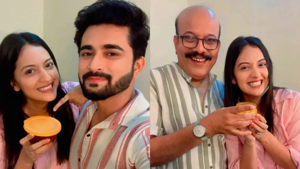 tejashri pradhan on screen bhau vadil photo