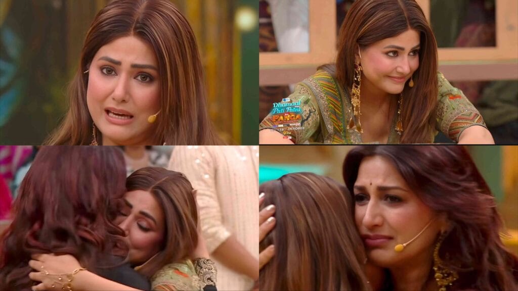 Hina Khan emotional moment