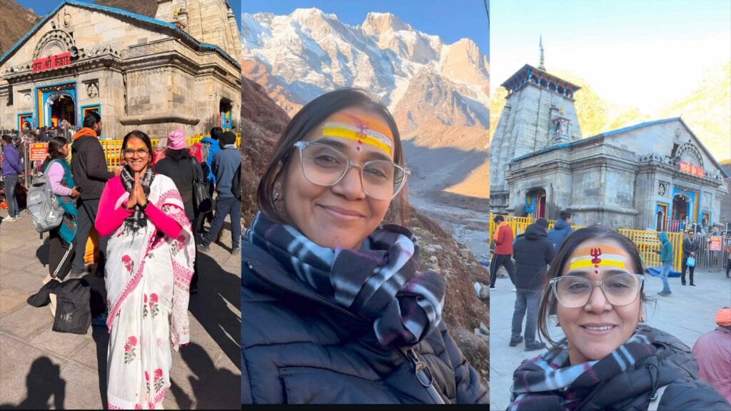 prasad oak wife manjiri oak kedarnath trip