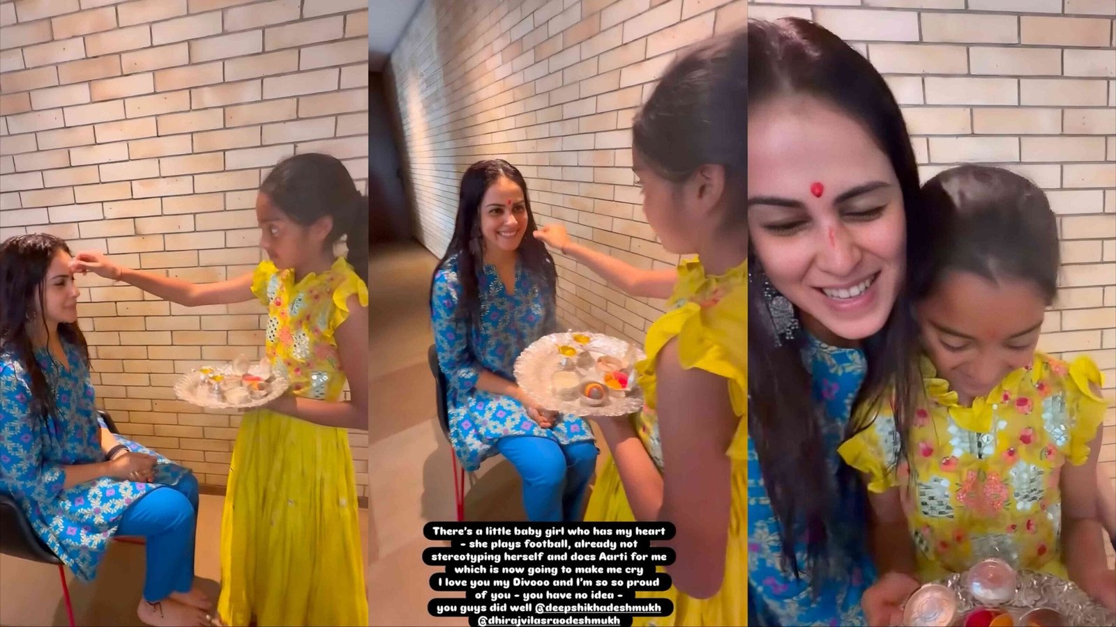 genelia deshmukh emotional moment
