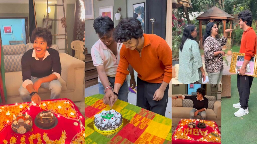 Abhijit Amkar birthday celebration set