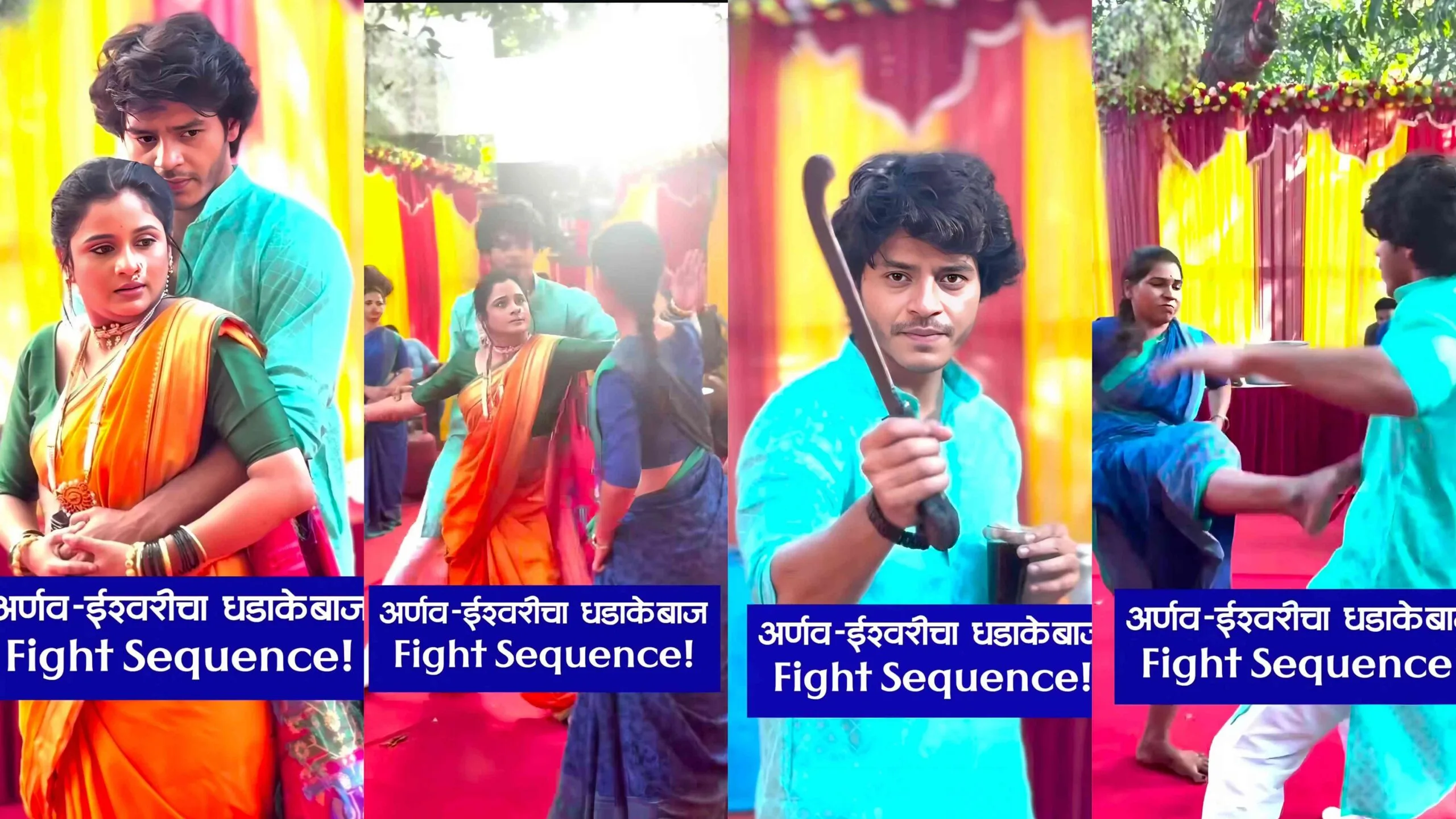 exclusive tu hi re maza mitwa action bts video