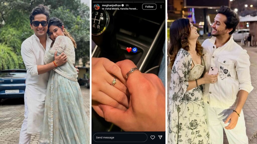 meghan jadhav secret engagement buzz