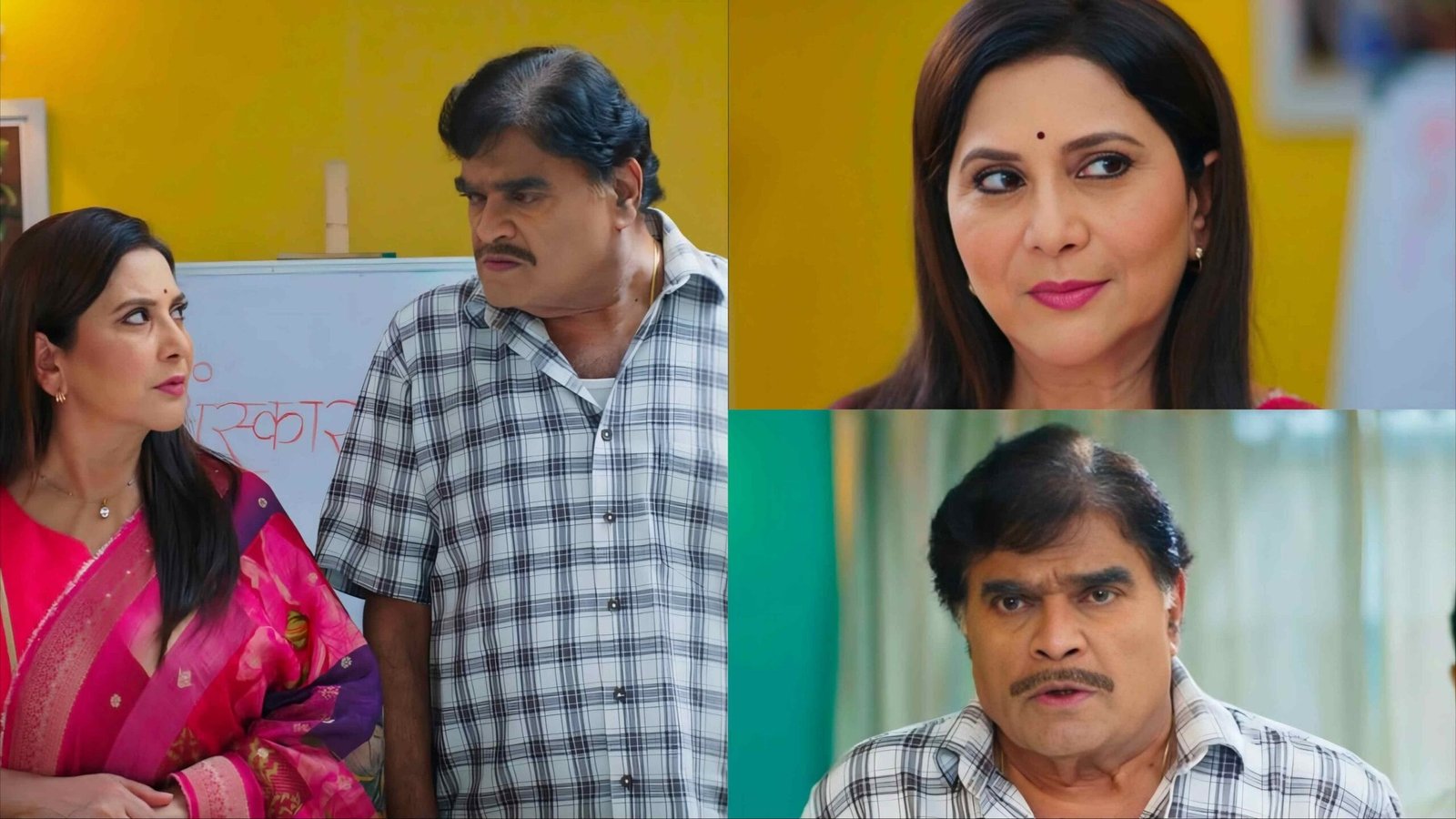 ashok saraf nivedita saraf together in ashok mama serial