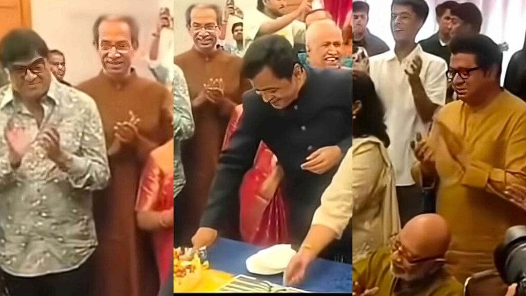 subodh bhave birthday thackeray brothers celebration