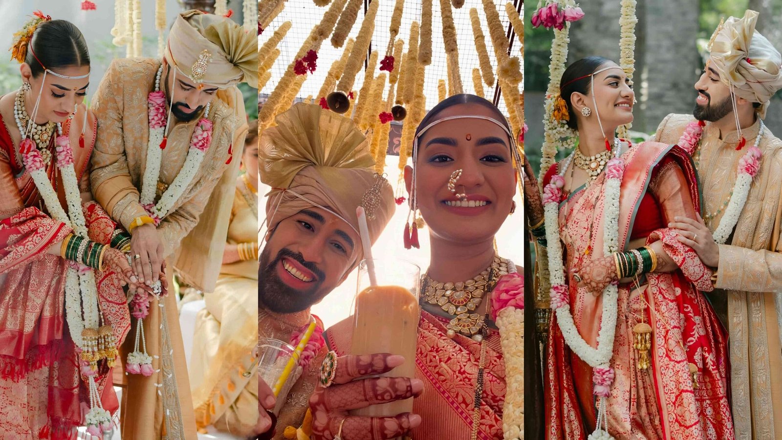 pratik deshmukh shruti bhosale wedding photos go viral