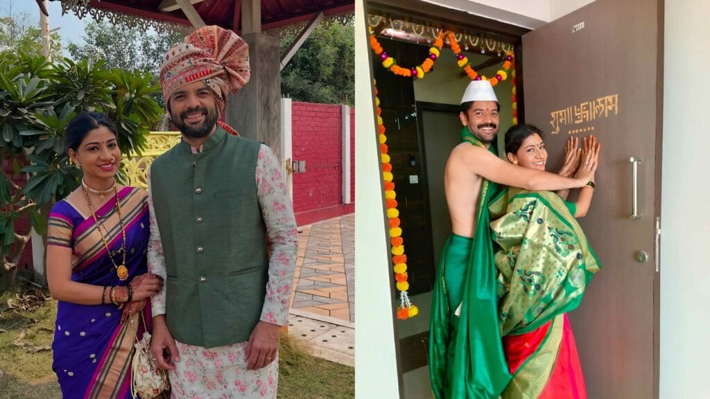 pushkar sarad amruta chandraprabha new home