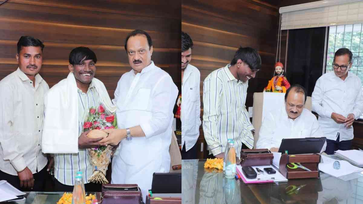 Suraj Chavan Ajit Pawar