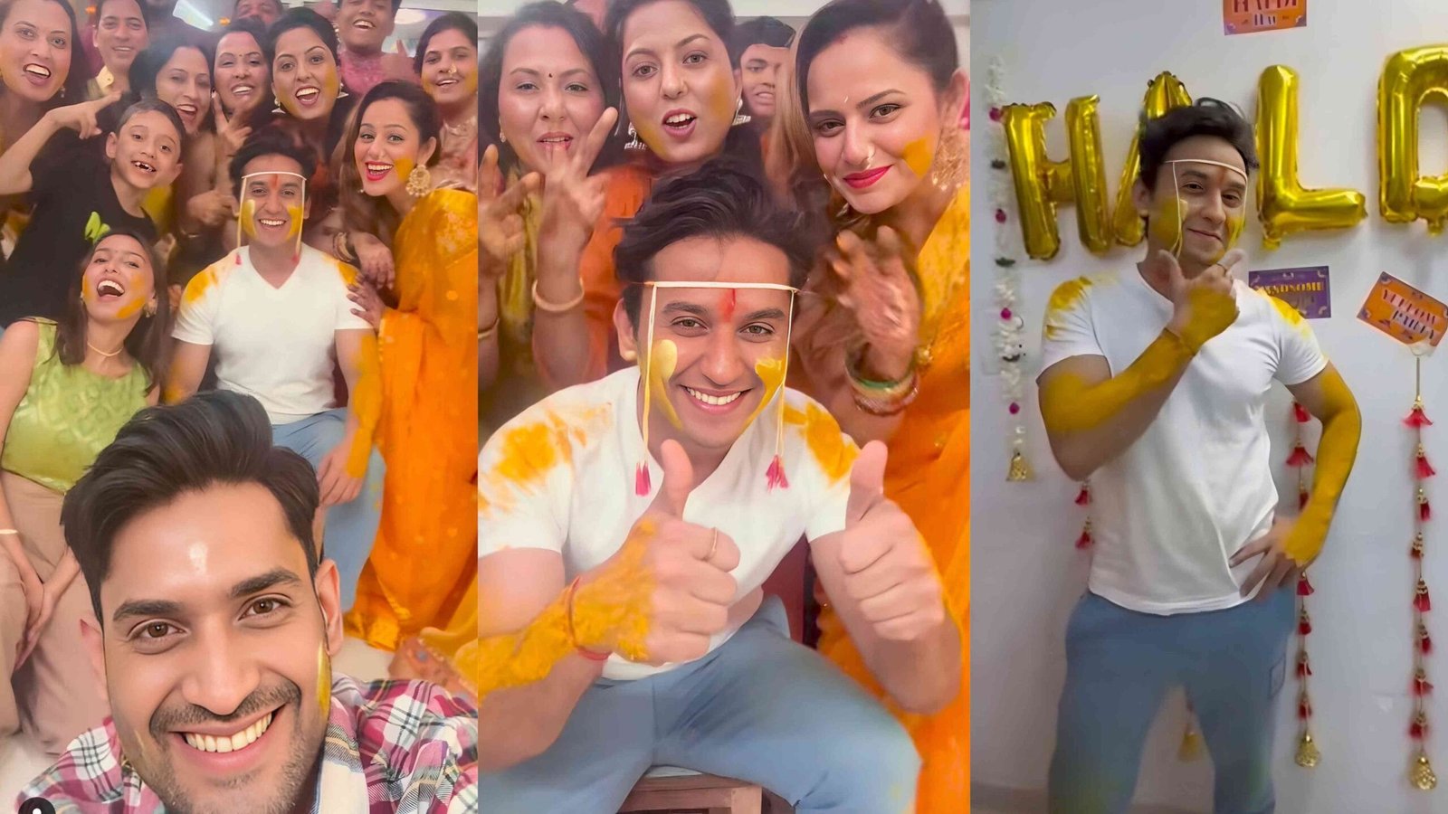 meghan jadhav haldi ceremony wedding video