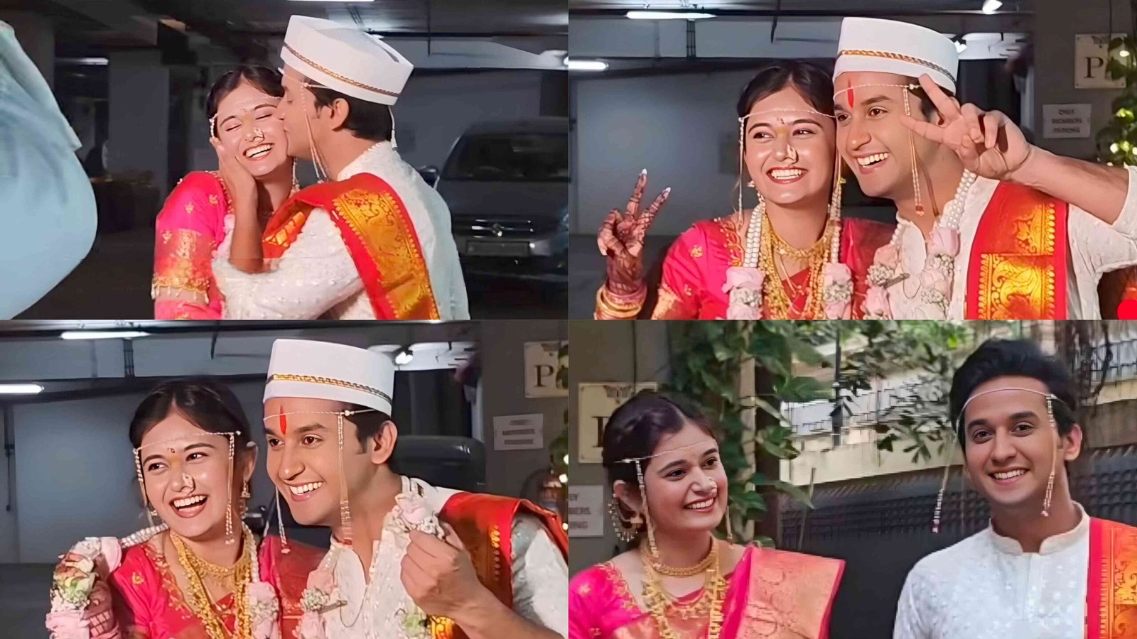 meghan jadhav anushka pimputkar wedding ceremony