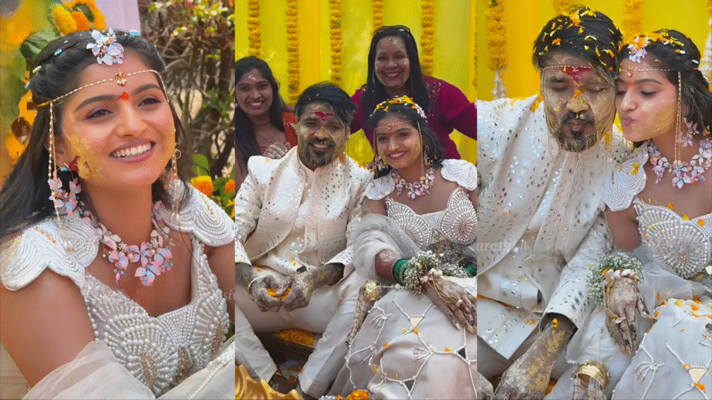 komal kumbhar haldi ceremony marathi entertainment