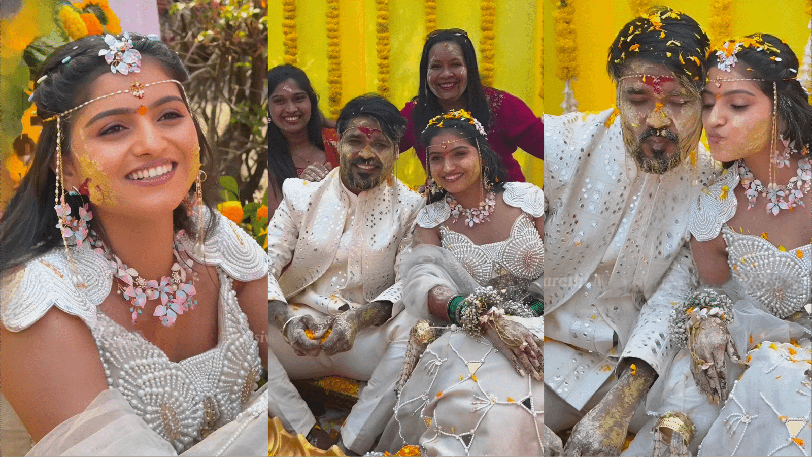 komal kumbhar haldi ceremony marathi entertainment