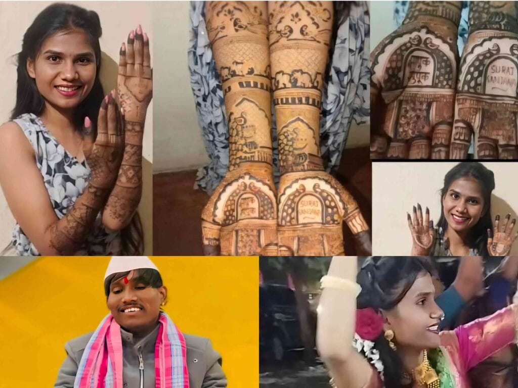 suraj chavan sanjana traditional prewedding ritual