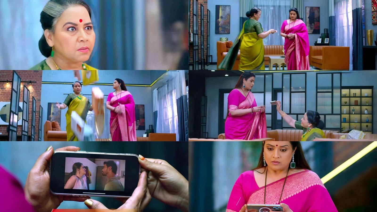 kamali serial hrushi anika engagement twist