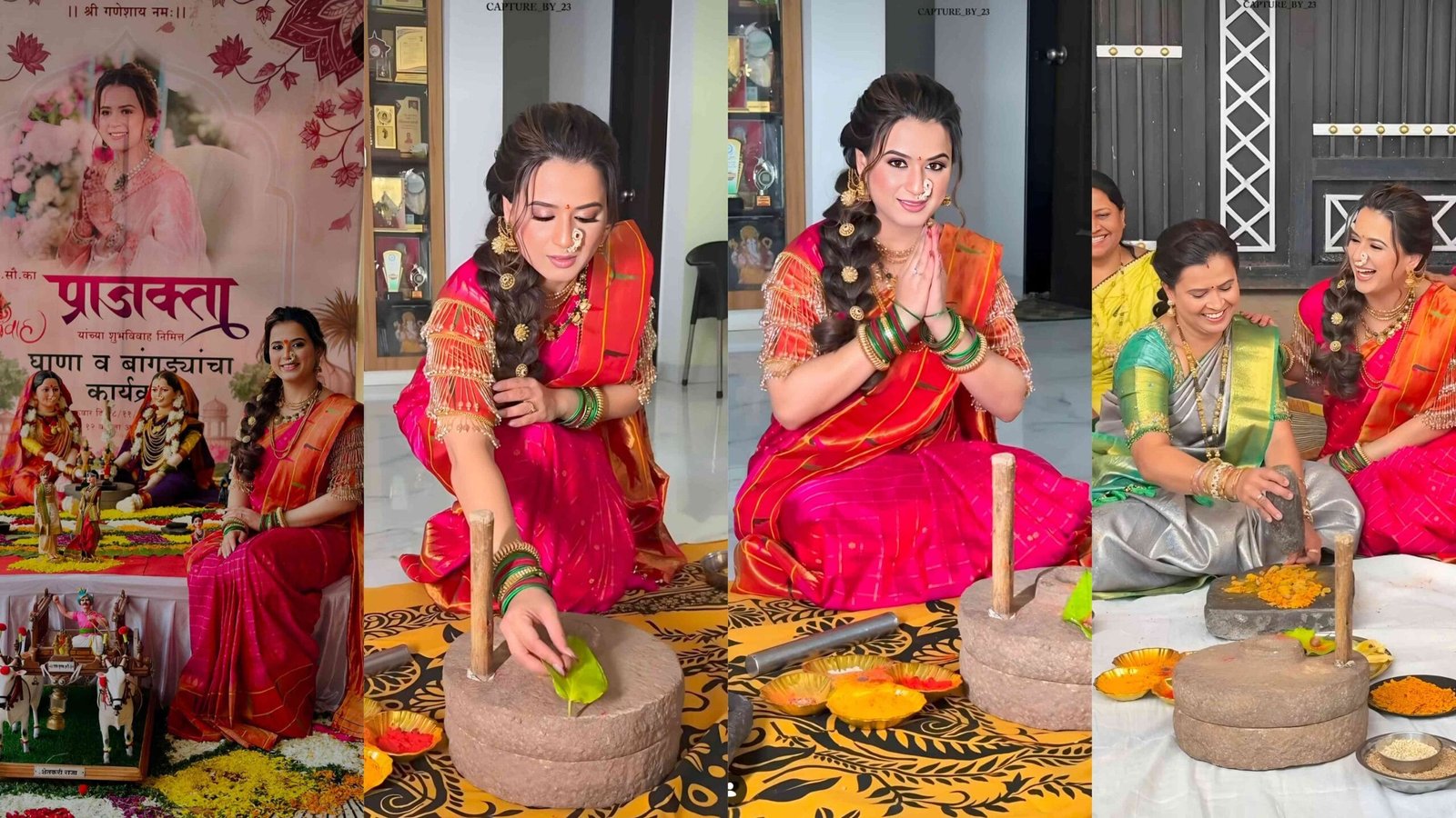 prajakta gaikwad wedding preparations ceremony