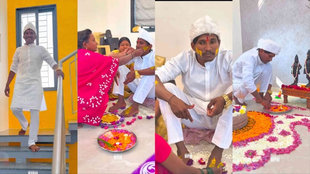 suraj chavan wedding haldi mehendi rituals video