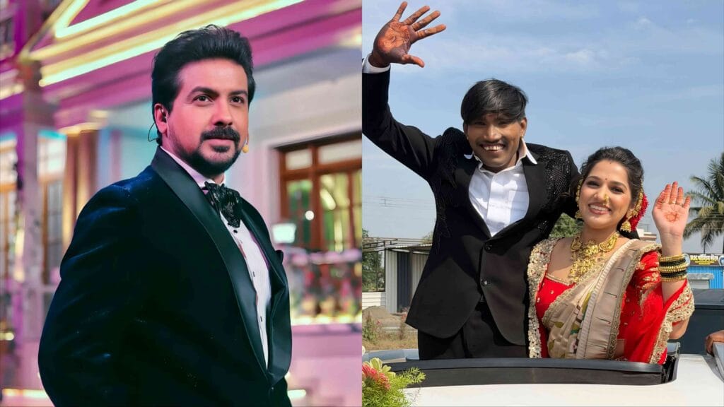 suraj chavan wedding janhvi attention pushkar jog special post