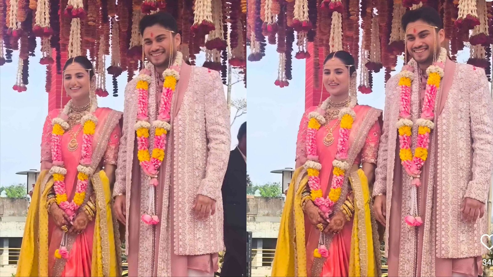 Sohan Bandekar Pooja Birari Wedding photos viral