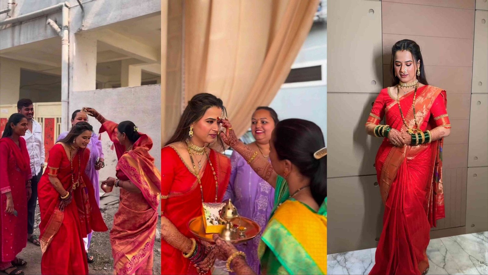 prajakta gaikwad maher swagat video