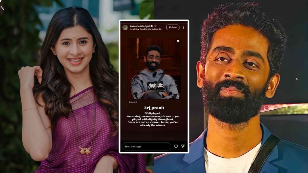 ankita walawalkar pranit more bigg boss post