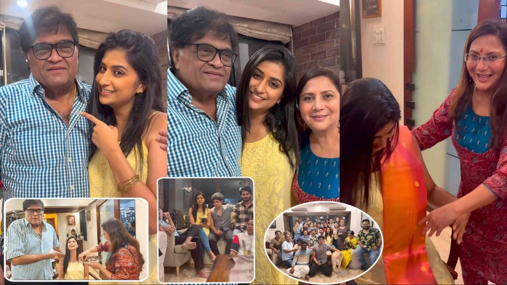 rasika wakharkar first kelvan at ashok saraf home
