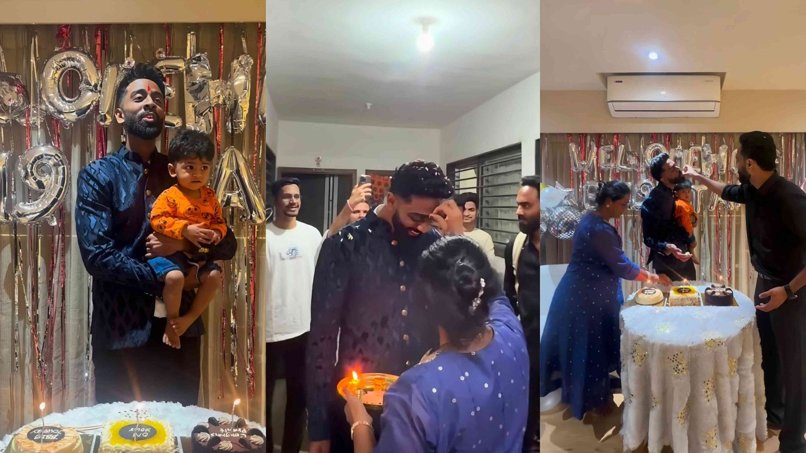 pranit more returns home welcome celebration
