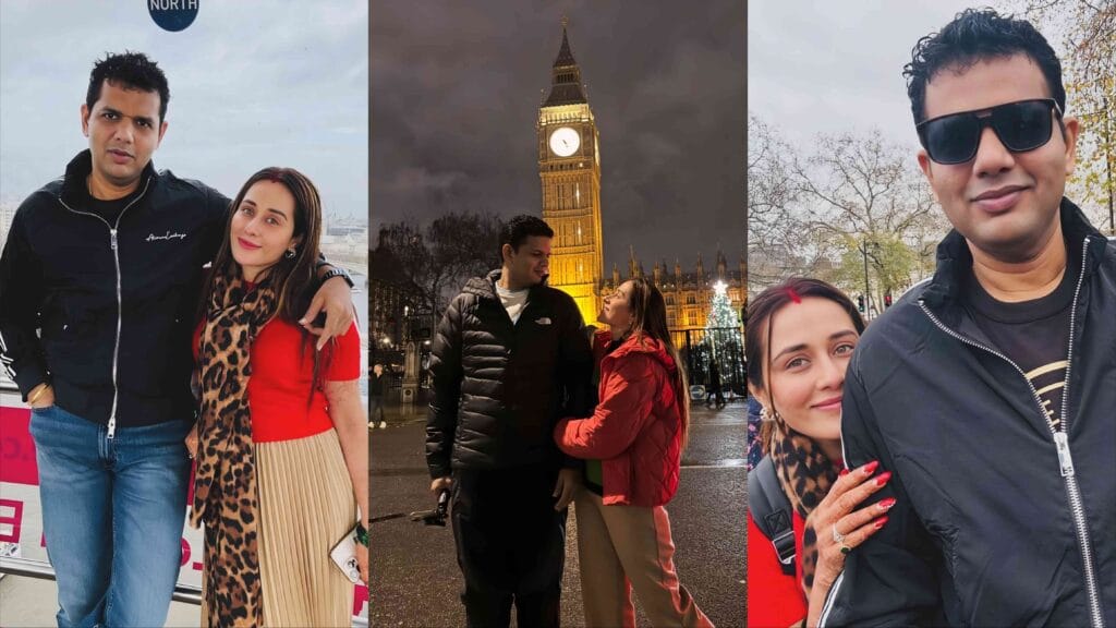 tejaswini lonari honeymoon in london photos