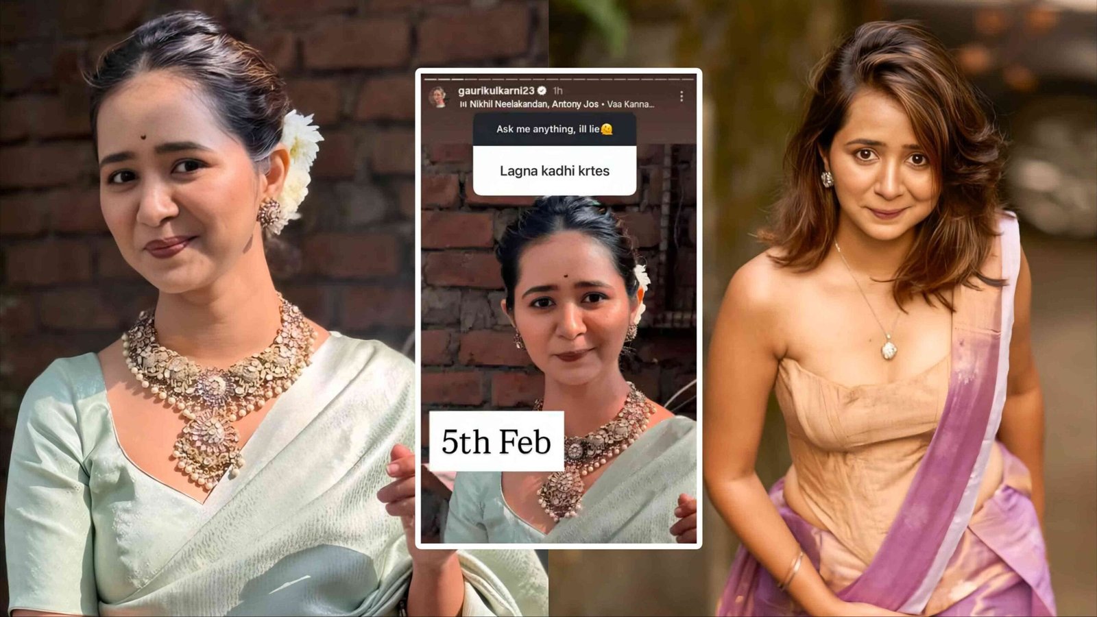 gauri kulkarni wedding rumours