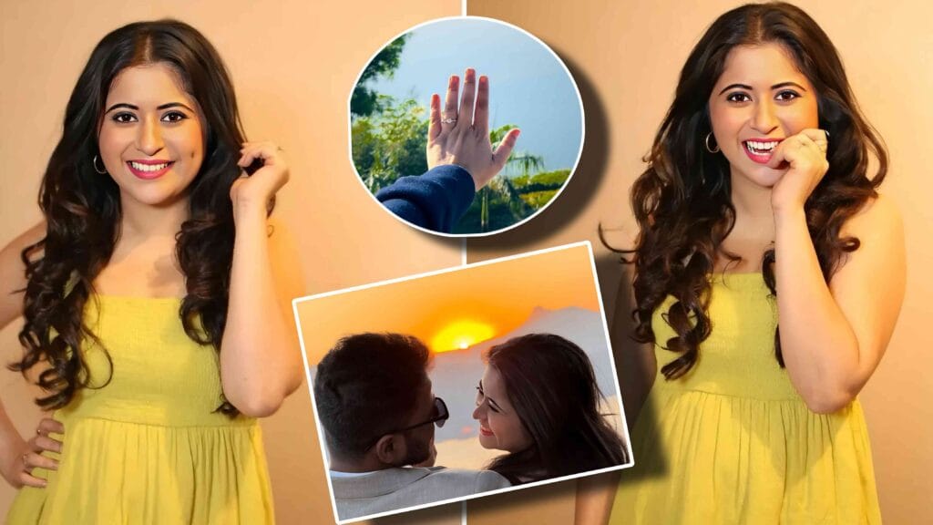 gayatri datar engagement instagram post