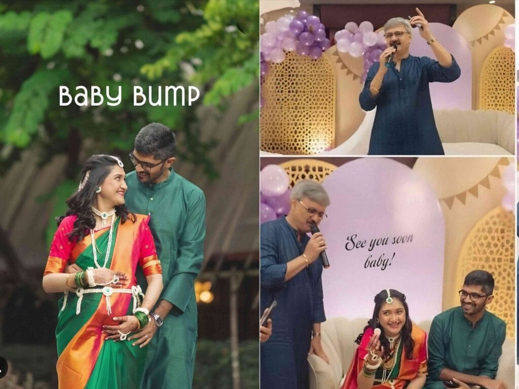 Sunil Barve will become grandfather Sanika baby shower ceremony