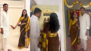 neelam wadekar new home grihapravesh video