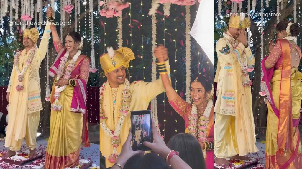Jay Dudhane Marriage with Harshala Patil