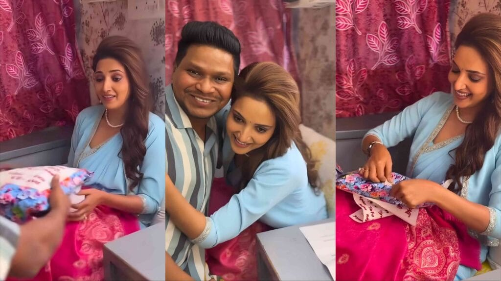 rupali bhosle birthday helper raju video