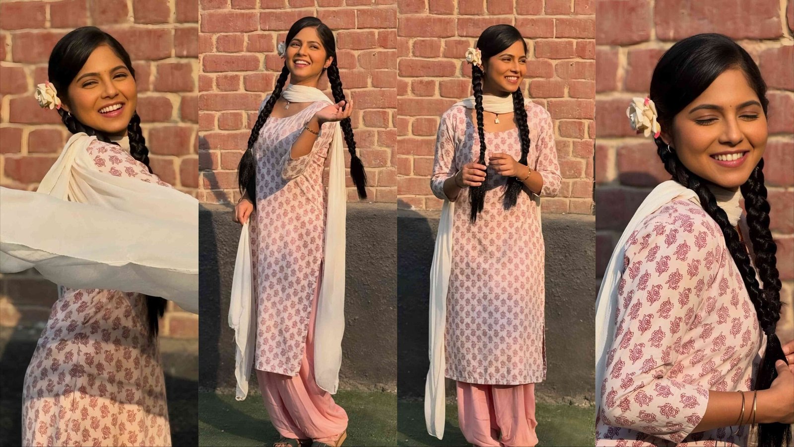 kamali serial actress vijaya babar simple beauty