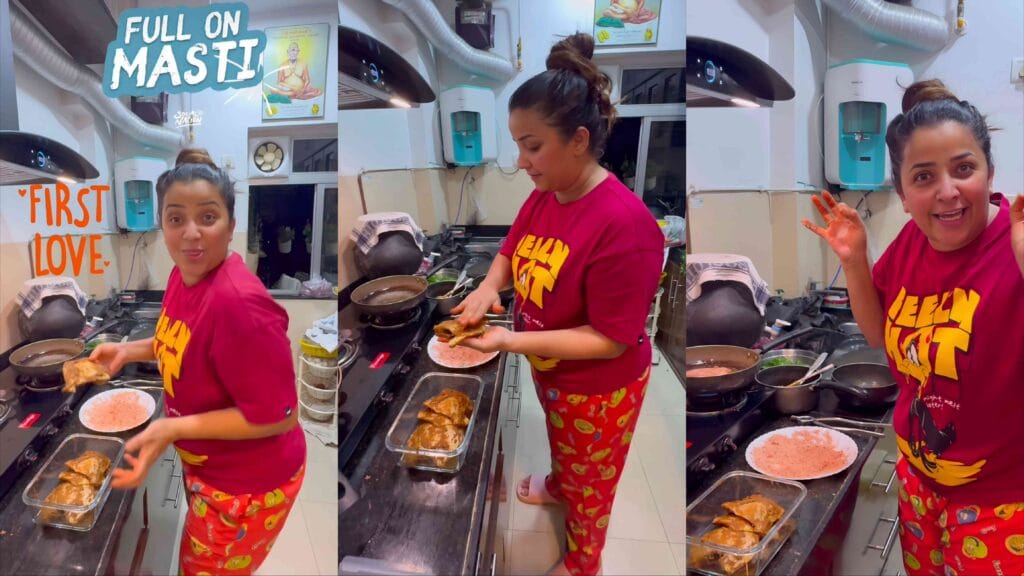 apurva nemlekar malvani jevan video viral