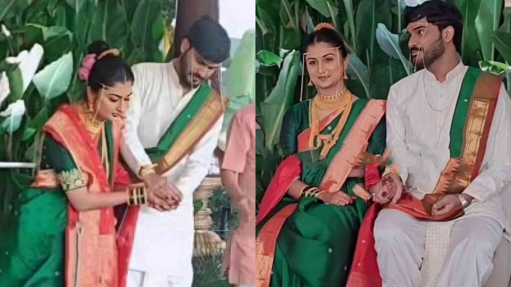 Rasika Wakharkar wedding ceremony with Shubhangkar Umbrani