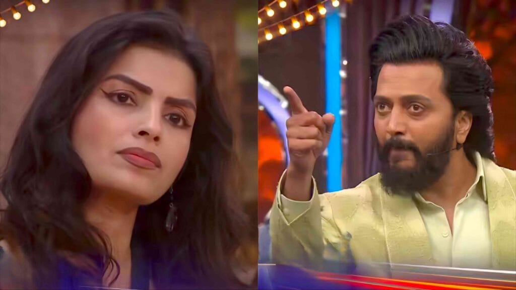 bigg boss marathi 6 sonali raut ritesh deshmukh warning