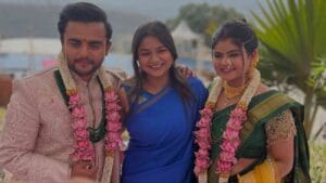 bhumija patil sakshi mahajan atharva karve wedding post