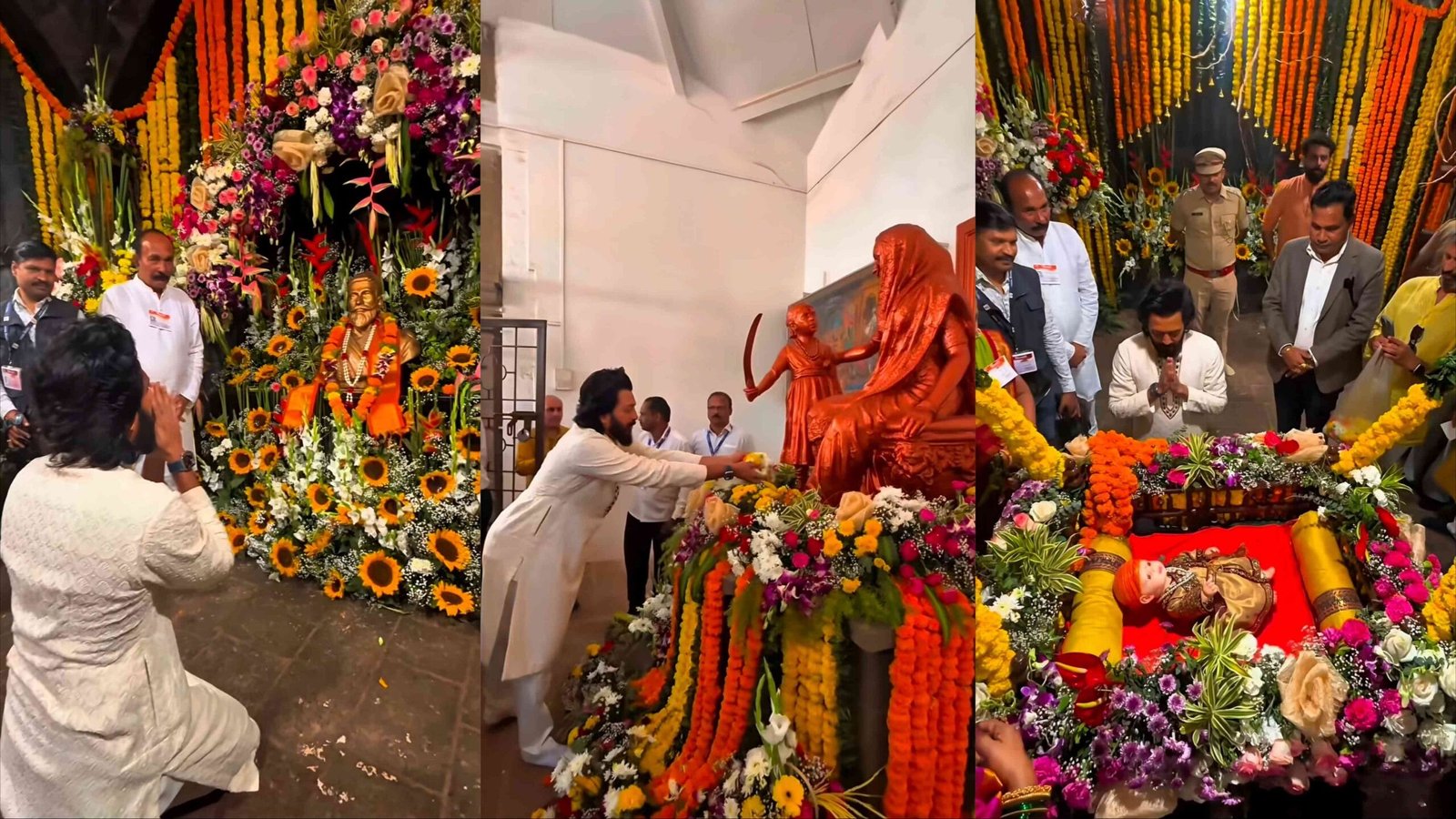 riteish deshmukh shivneri shivjayanti abhivadan