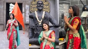 shiv jayanti ruchira jadhav shivneri shivgarjana